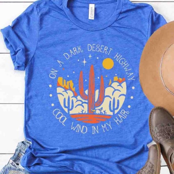 BelleFemme Boutique Tops - ALMOST SOLD OUT GO TO NEW LISTING Best Selling Retro Tee Eagles Southwest Desert